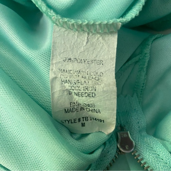 Charlotte Russe Teal Midi Dress GUC M - Picture 5 of 5
